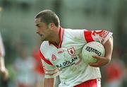 26 May 2002; Stephen O'Neill of Tyrone during the Bank of Ireland Ulster Senior Football Championship Quarter-Final Replay match between Armagh and Tyrone at St Tiernach's Park in Clones, Monaghan. Photo by Aoife Rice/Sportsfile