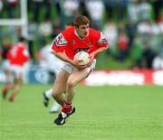 26 May 2002; Ollie McDonnell of Louth during the Bank of Ireland Leinster Senior Football Championship Quarter-Final match between Kildare and Louth at Páirc Tailteann in Navan, Meath. Photo by Ray McManus/Sportsfile