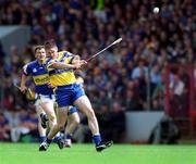 19 May 2002;  John Reddan of Clare during the Guinness Munster Senior Hurling Championship Quarter-Final match between Tipperary and Clare at Páirc U’ Chaoimh in Cork. Photo by Ray McManus/Sportsfile
