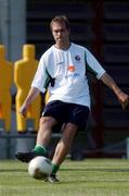 29 May 2002; Jason McAteer during a Republic of Ireland squad training session at Izumo Sports Park in Izumo, Japan. Photo by David Maher/Sportsfile