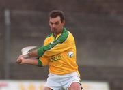 26 May 2002; Mark Gannon of Meath during the Guinness Leinster Senior Hurling Championship Quarter-Final match between Dublin and Meath at O'Connor Park in Tullamore, Offaly. Photo by Matt Browne/Sportsfile