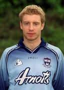 23 May 2002; Graham Norton during a Dublin Football squad portraits session. Photo by Damien Eagers/Sportsfile