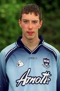 23 May 2002; Barry Cahill during a Dublin Football squad portraits session. Photo by Damien Eagers/Sportsfile