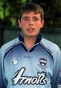 22 May 2002; David Donnelly during a Dublin Hurling squad portraits session. Photo by Damien Eagers/Sportsfile