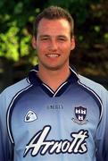 22 May 2002; Brendan McLoughlin during a Dublin Hurling squad portraits session. Photo by Damien Eagers/Sportsfile