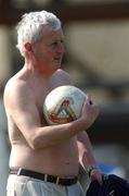 29 May 2002; Brendan Menton, Chief Executive of the FAI, during a Republic of Ireland squad training session at Izumo Sports Park in Izumo, Japan. Photo by David Maher/Sportsfile