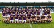 13 May 2017; The Wexford squad before the Electric Ireland Leinster GAA Hurling Minor Championship Semi-Final game between Dublin and Wexford at Parnell Park in Dublin. Photo by Brendan Moran/Sportsfile