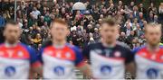 7 May 2017; Supporters during the national anthems prior to the Connacht GAA Football Senior Championship Preliminary Round match between New York and Sligo at Gaelic Park in the Bronx borough of New York City, USA. Photo by Stephen McCarthy/Sportsfile