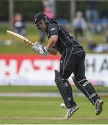 14 May 2017; Neil Broom of New Zealand during the One Day International match between Ireland and New Zealand at Malahide Cricket Club in Dublin. Photo by Brendan Moran/Sportsfile