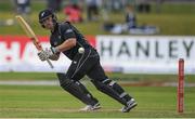 14 May 2017; Neil Broom of New Zealand during the One Day International match between Ireland and New Zealand at Malahide Cricket Club in Dublin. Photo by Brendan Moran/Sportsfile