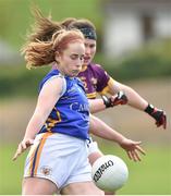 14 May 2017; Niamh Lonergan of Tipperary in action against Niamh Mernagh of Wexford during the Lidl National Football League Division 3 Final Replay match between Tipperary and Wexford at St. Brendans Park in Birr, Co. Offaly. Photo by Matt Browne/Sportsfile
