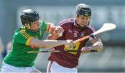14 May 2017; Robbie Greville of Westmeath in action against Daragh Kelly of Meath during the Leinster GAA Hurling Senior Championship Qualifier Group Round 3 match between Westmeath and Meath at TEG Cusack Park in Mullingar, Co. Westmeath. Photo by Piaras Ó Mídheach/Sportsfile
