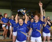 14 May 2017; Samantha Lambert captain of Tipperary lifts the cup after the Lidl National Football League Division 3 Final Replay match between Tipperary and Wexford at St. Brendans Park in Birr, Co. Offaly. Photo by Matt Browne/Sportsfile