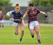 14 May 2017; Aisling Moloney of Tipperary in action against Niamh Mernagh of Wexford during the Lidl National Football League Division 3 Final Replay match between Tipperary and Wexford at St. Brendan's Park in Birr, Co. Offaly. Photo by Matt Browne/Sportsfile