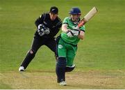 14 May 2017; Niall O'Brien of Ireland is caught and stumped by wicketkeeper Luke Ronchi of New Zealand during the One Day International match between Ireland and New Zealand at Malahide Cricket Club in Dublin. Photo by Brendan Moran/Sportsfile