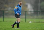 16 November 2011; Leinster's Cian Healy during squad training ahead of their Heineken Cup Pool 3 Round 2 match against Glasgow Warriors on Sunday. Leinster rugby squad training, Thornfields, UCD, Belfield, Dublin. Picture credit: Matt Browne / SPORTSFILE