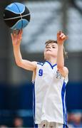 6 May 2017;  Alan Burke of Oranmore, Co Galway, competing in the U11 and O9 mixed Basketball during the Aldi Community Games May Festival 2017 at National Sports Campus, in Abbotstown, Dublin. Photo by Sam Barnes/Sportsfile