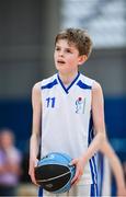 6 May 2017;  Cillian Cannon of Oranmore, Co Galway, competing in the U11 and O9 mixed Basketball during the Aldi Community Games May Festival 2017 at National Sports Campus, in Abbotstown, Dublin. Photo by Sam Barnes/Sportsfile