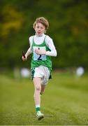 6 May 2017; Michael Russell, from Ballingarry-Granagh, Co Limerick, competes in the U14 Boys Mixed Distance Relay at the Aldi Community Games May Festival 2017 at National Sports Campus, in Abbotstown, Dublin.  Photo by Cody Glenn/Sportsfile
