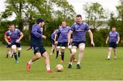 15 May 2017; Munster players including Duncan Williams and Donnacha Ryan play soccer during squad training at the University of Limerick in Limerick. Photo by Diarmuid Greene/Sportsfile