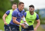 15 May 2017; Andrew Conway of Munster in action against Sam Arnold during squad training at the University of Limerick in Limerick. Photo by Diarmuid Greene/Sportsfile