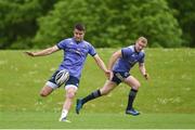 15 May 2017; Conor Murray and Keith Earls of Munster during squad training at the University of Limerick in Limerick. Photo by Diarmuid Greene/Sportsfile