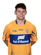 16 May 2017; Cian O'Dea of Clare during the 2017 Clare Football Squad Portraits session at the Clare GAA centre of excellence in Caherlohan, Co. Clare. Photo by Diarmuid Greene/Sportsfile