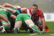 6 May 2017; Jean Deysel of Munster during the Guinness PRO12 Round 22 match between Munster and Connacht at Thomond Park, in Limerick. Photo by Brendan Moran/Sportsfile