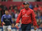 6 May 2017; Munster defence coach Jacques Nienaber prior to the Guinness PRO12 Round 22 match between Munster and Connacht at Thomond Park, in Limerick. Photo by Brendan Moran/Sportsfile