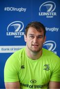 18 May 2017; Rhys Ruddock of Leinster during a Leinster Rugby Press Conference at RDS Arena, Ballsbridge, in Dublin. Photo by Sam Barnes/Sportsfile