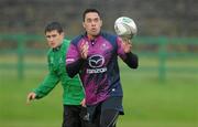 17 November 2011; Connacht's Miah Nikora in action during squad training ahead of their Heineken Cup Pool 6 Round 2 game against Toulouse on Saturday. Connacht Rugby Squad Training, Sportsground, Galway. Picture credit: Diarmuid Greene / SPORTSFILE
