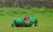 17 November 2011; Connacht's TJ Anderson in action during squad training ahead of their Heineken Cup Pool 6 Round 2 game against Toulouse on Saturday. Connacht Rugby Squad Training, Sportsground, Galway. Picture credit: Diarmuid Greene / SPORTSFILE