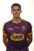 17 May 2017; Eanna Martin of Wexford during the Wexford Hurling Squad Portraits at Innovate Wexford Park in Newtown, Co Wexford. Photo by Stephen McCarthy/Sportsfile