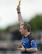 14 May 2017; Referee Colum Cunning issues a yellow card during the Leinster GAA Hurling Senior Championship Qualifier Group Round 3 match between Westmeath and Meath at TEG Cusack Park in Mullingar, Co. Westmeath. Photo by Piaras Ó Mídheach/Sportsfile