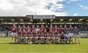 14 May 2017; The Westmeath squad before the Leinster GAA Hurling Senior Championship Qualifier Group Round 3 match between Westmeath and Meath at TEG Cusack Park in Mullingar, Co. Westmeath. Photo by Piaras Ó Mídheach/Sportsfile