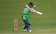 19 May 2017; William Porterfield of Ireland hits a 6 during the One Day International match between Ireland and Bangladesh at Malahide Cricket Club in Dublin. Photo by Sam Barnes/Sportsfile