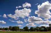 19 May 2017; A general view of Malahide Cricket Club during the One Day International match between Ireland and Bangladesh at Malahide Cricket Club in Dublin. Photo by Sam Barnes/Sportsfile