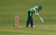 19 May 2017; Niall O'Brien of Ireland during the One Day International match between Ireland and Bangladesh at Malahide Cricket Club in Dublin. Photo by Sam Barnes/Sportsfile