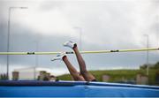 18 May 2017; High jump competition during the Irish Life Health Connacht Schools Track and Field Championships at A.I.T, Athlone, in Co. Westmeath. Photo by Cody Glenn/Sportsfile