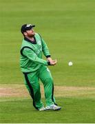 19 May 2017; Paul Stirling of Ireland during the One Day International match between Ireland and Bangladesh at Malahide Cricket Club in Dublin. Photo by Sam Barnes/Sportsfile