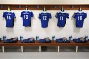 19 May 2017; The Leinster changing room prior to the Guinness PRO12 Semi-Final match between Leinster and Scarlets at the RDS Arena in Dublin. Photo by Stephen McCarthy/Sportsfile