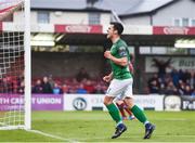 19 May 2017; Jimmy Keohane of Cork City celebrates after scoring his sides first goal during the SSE Airtricity League Premier Division game between Cork City and Drogheda United at Turners Cross in Cork. Photo by Eóin Noonan/Sportsfile