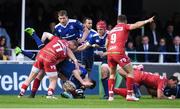19 May 2017; Garry Ringrose of Leinster is tackled by Steff Evans of Scarlets during the Guinness PRO12 Semi-Final match between Leinster and Scarlets at the RDS Arena in Dublin. Photo by Stephen McCarthy/Sportsfile