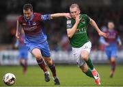 19 May 2017; Stephen Dooley of Cork City in action against Luke Gallagher of Drogheda United during the SSE Airtricity League Premier Division game between Cork City and Drogheda United at Turners Cross in Cork. Photo by Eóin Noonan/Sportsfile