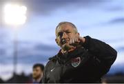 19 May 2017; Cork City manager John Caulfield celebrates after SSE Airtricity League Premier Division game between Cork City and Drogheda United at Turners Cross in Cork. Photo by Eóin Noonan/Sportsfile