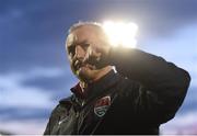 19 May 2017; Cork City manager John Caulfield celebrates after SSE Airtricity League Premier Division game between Cork City and Drogheda United at Turners Cross in Cork. Photo by Eóin Noonan/Sportsfile