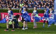 19 May 2017; Flagbearers ahead of the Guinness PRO12 Semi-Final match between Leinster and Scarlets at the RDS Arena in Dublin. Photo by Brendan Moran/Sportsfile