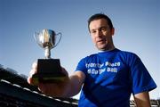 22 November 2011; Crossmaglen Rangers' Oisin McConville in attendance at the Off the Booze on the Ball launch. The fun challenge with a healthy twist invites participants to abstain from alcohol for the month of January and in doing so seek sponsorship to go towards their local GAA club. Croke Park, Dublin. Photo by Sportsfile