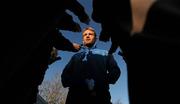 22 November 2011; Leinster's Luke Fitzgerald speaking to the media during a press conference ahead of their Celtic League game against Treviso on Saturday. Leinster Rugby Squad Press Conference, David Lloyd Riverview, Clonskeagh, Dublin. Picture credit: Barry Cregg / SPORTSFILE