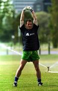 4 October 1999; Sean Og de Paor during the Irish team training at Albert Park, Melbourne, Australia, prior to the first test on Friday. International Rules. Picture credit; Ray McManus/SPORTSFILE
